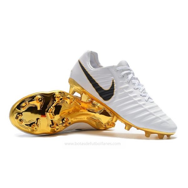 Nike Tiempo Legend Elite FG Blanco Guld